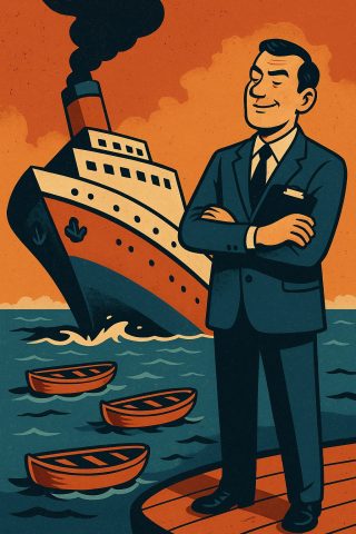 “Sinking hospitality leadership — toxic management causing staff walkouts.”